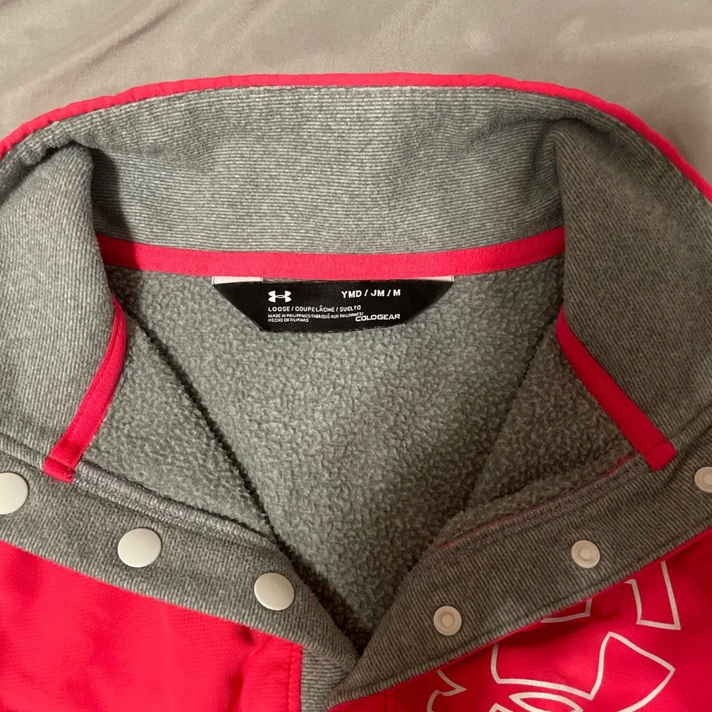 Under Armour Coldgear Neon Pink Sweatshirt